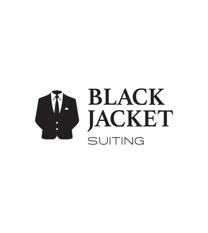 black jacket suiting brisbane logo to the aisle wedding directory