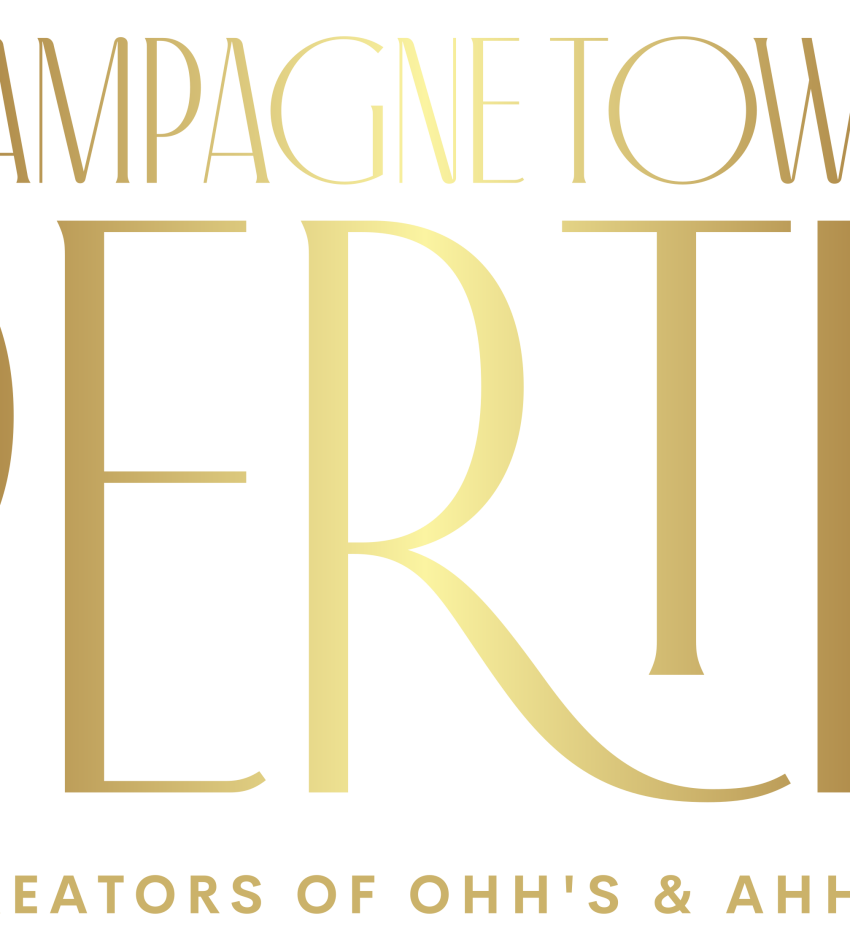 champagne towers perth logos