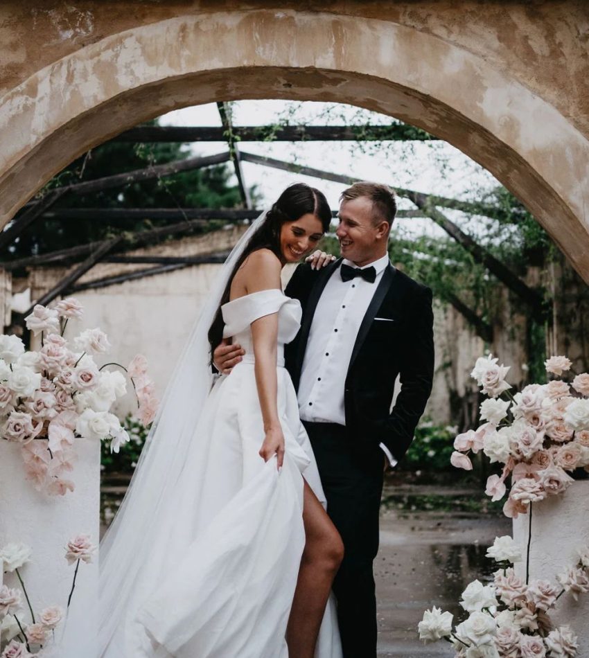 emily and andrew deux belettes byron bay venue