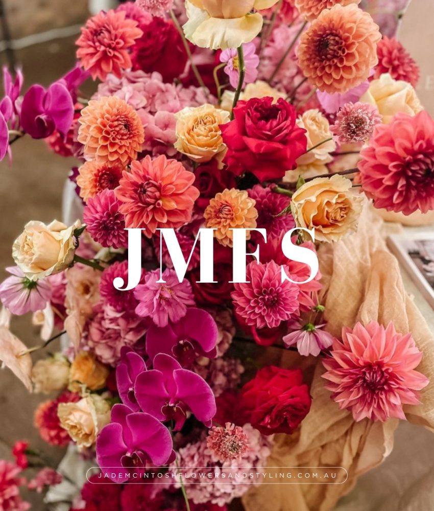 jade mcintosh flowers styling to the aisle australia wedding directory