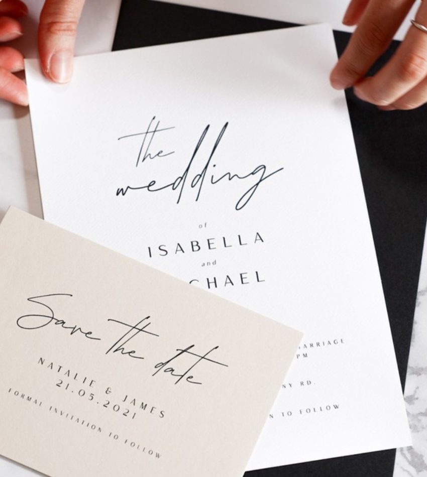 mila and may wedding stationery brisbane to the aisle weddings directory (16)