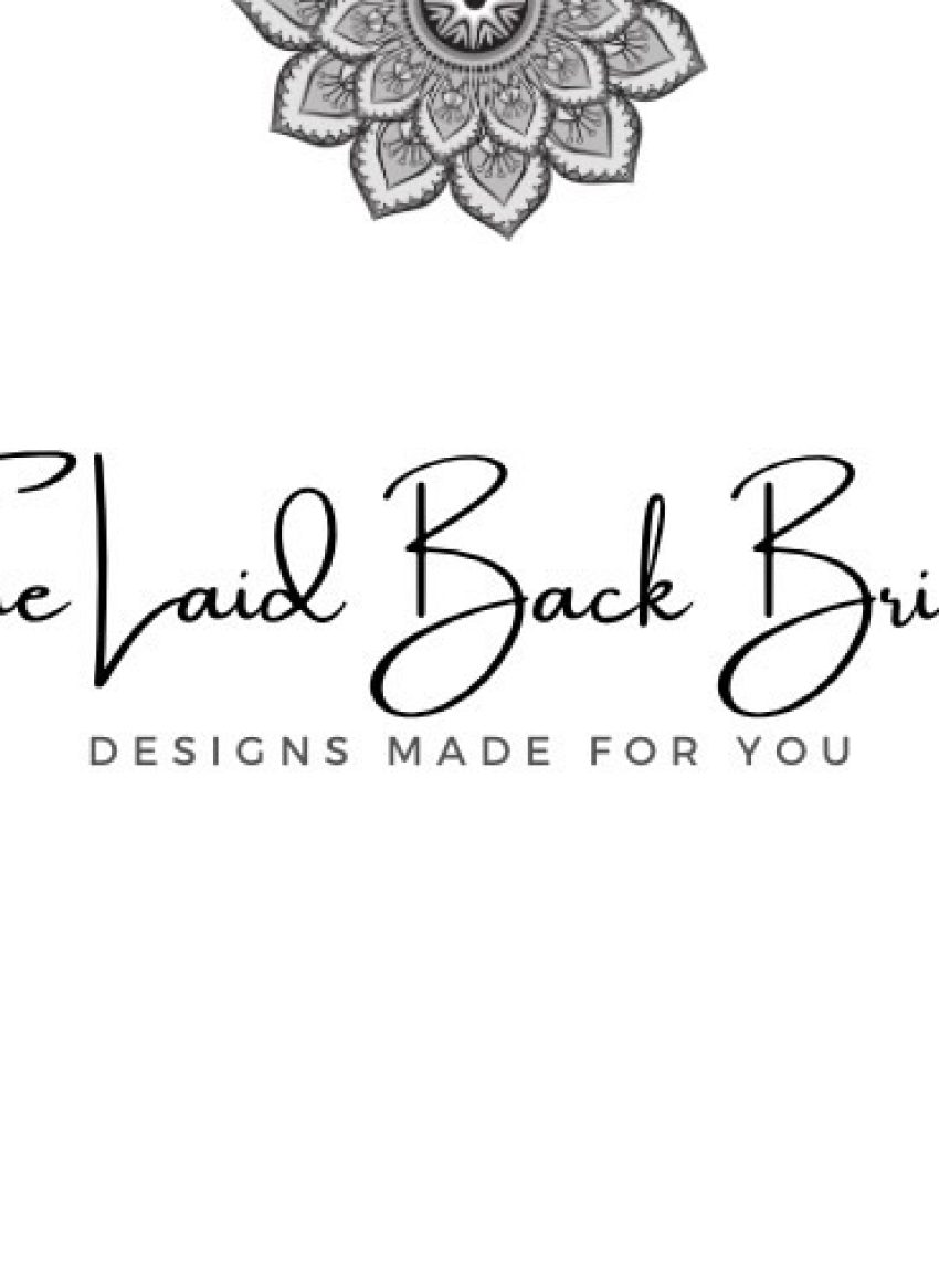 the laid back bride logo